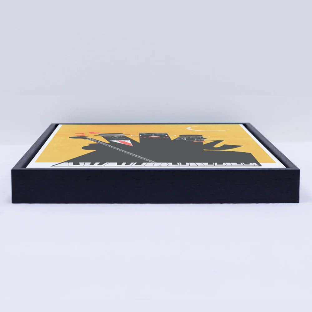 CASABLANCA JAZZ YELLOW | CANVAS