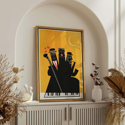 CASABLANCA JAZZ YELLOW | CANVAS