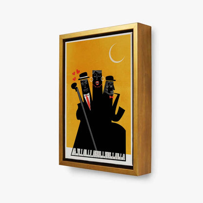 CASABLANCA JAZZ YELLOW | CANVAS