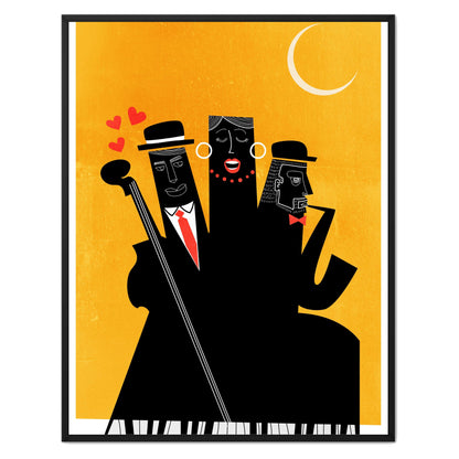 CASABLANCA JAZZ YELLOW | CANVAS