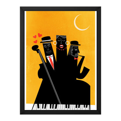 CASABLANCA JAZZ YELLOW | CANVAS