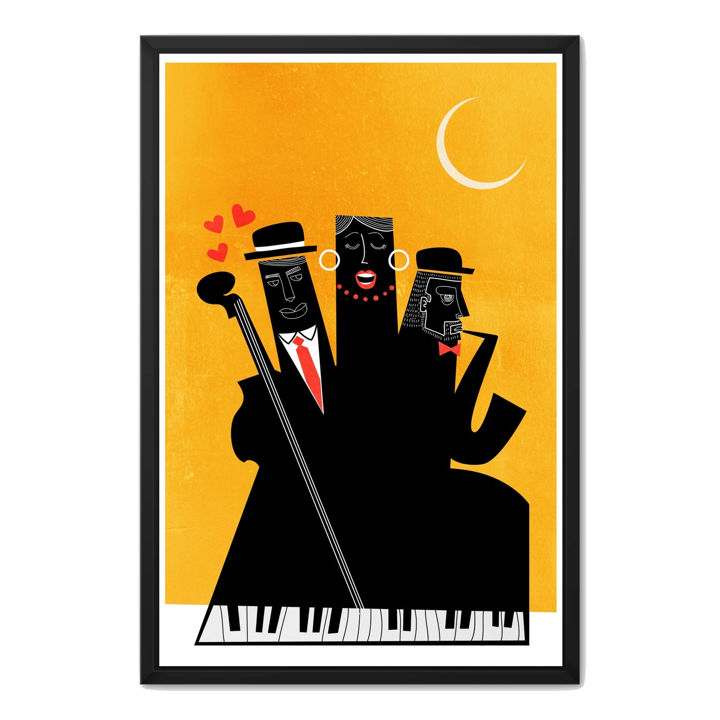 CASABLANCA JAZZ YELLOW | CANVAS