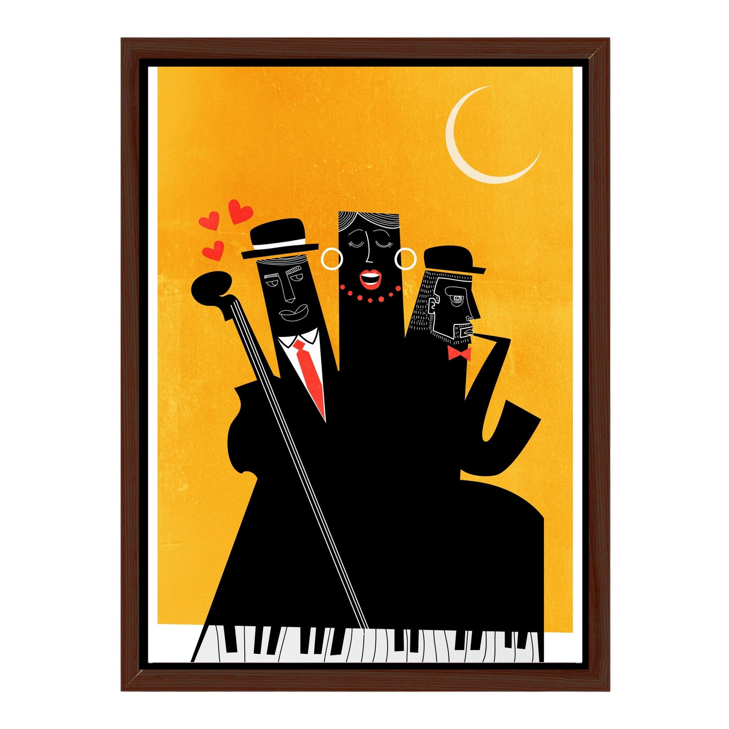 CASABLANCA JAZZ YELLOW | CANVAS