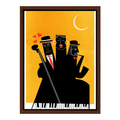 CASABLANCA JAZZ YELLOW | CANVAS