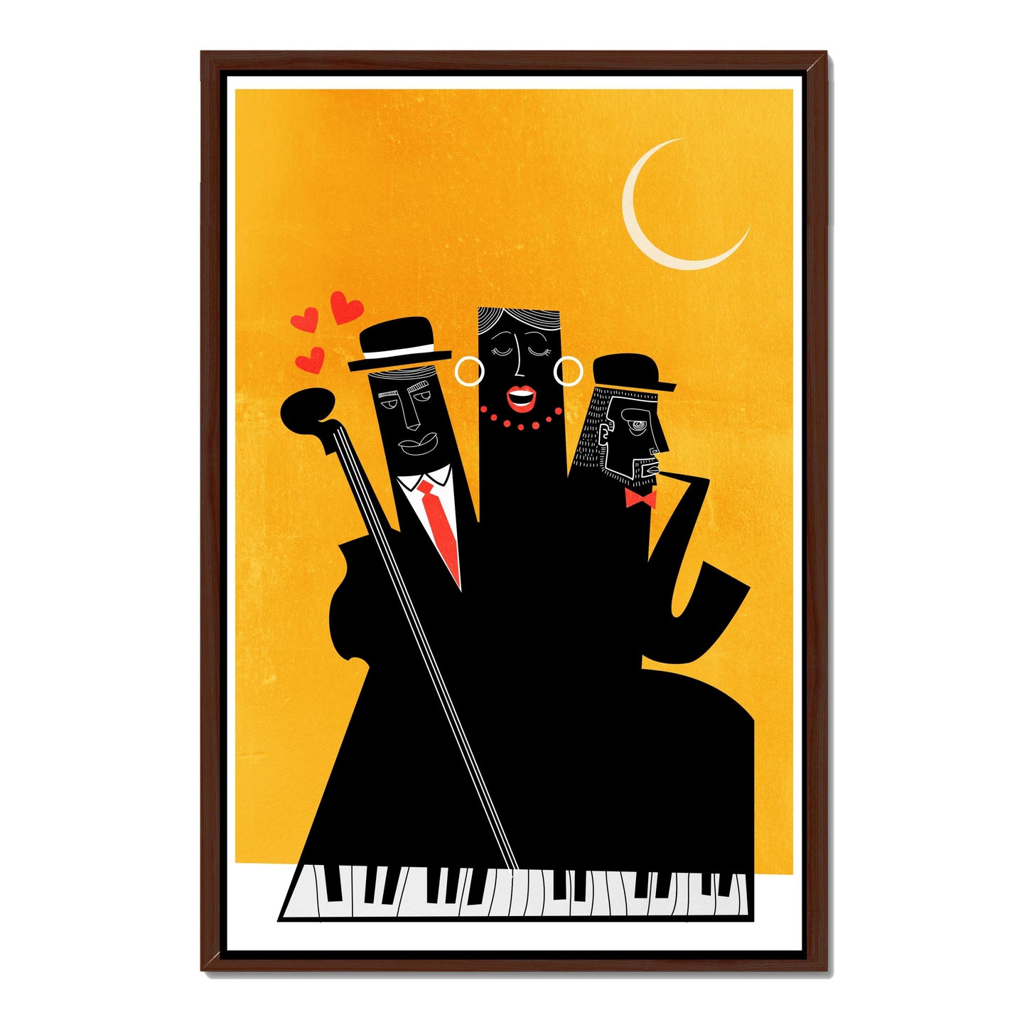CASABLANCA JAZZ YELLOW | CANVAS