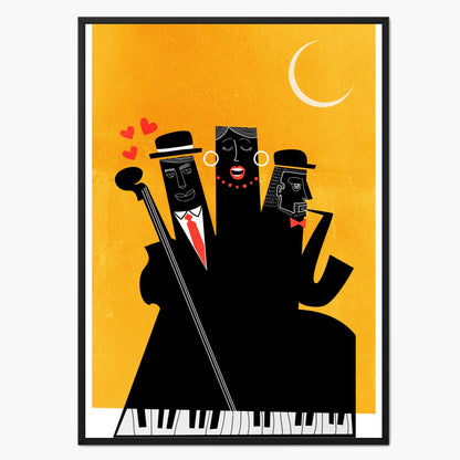 CASABLANCA JAZZ YELLOW | CANVAS