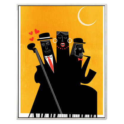 CASABLANCA JAZZ YELLOW | CANVAS