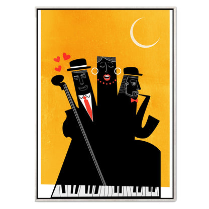 CASABLANCA JAZZ YELLOW | CANVAS