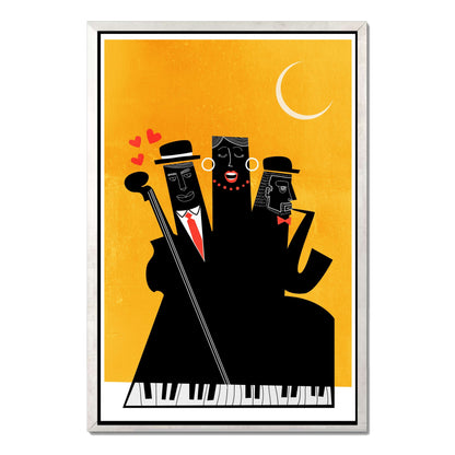CASABLANCA JAZZ YELLOW | CANVAS