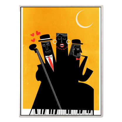 CASABLANCA JAZZ YELLOW | CANVAS