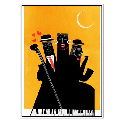 CASABLANCA JAZZ YELLOW | CANVAS