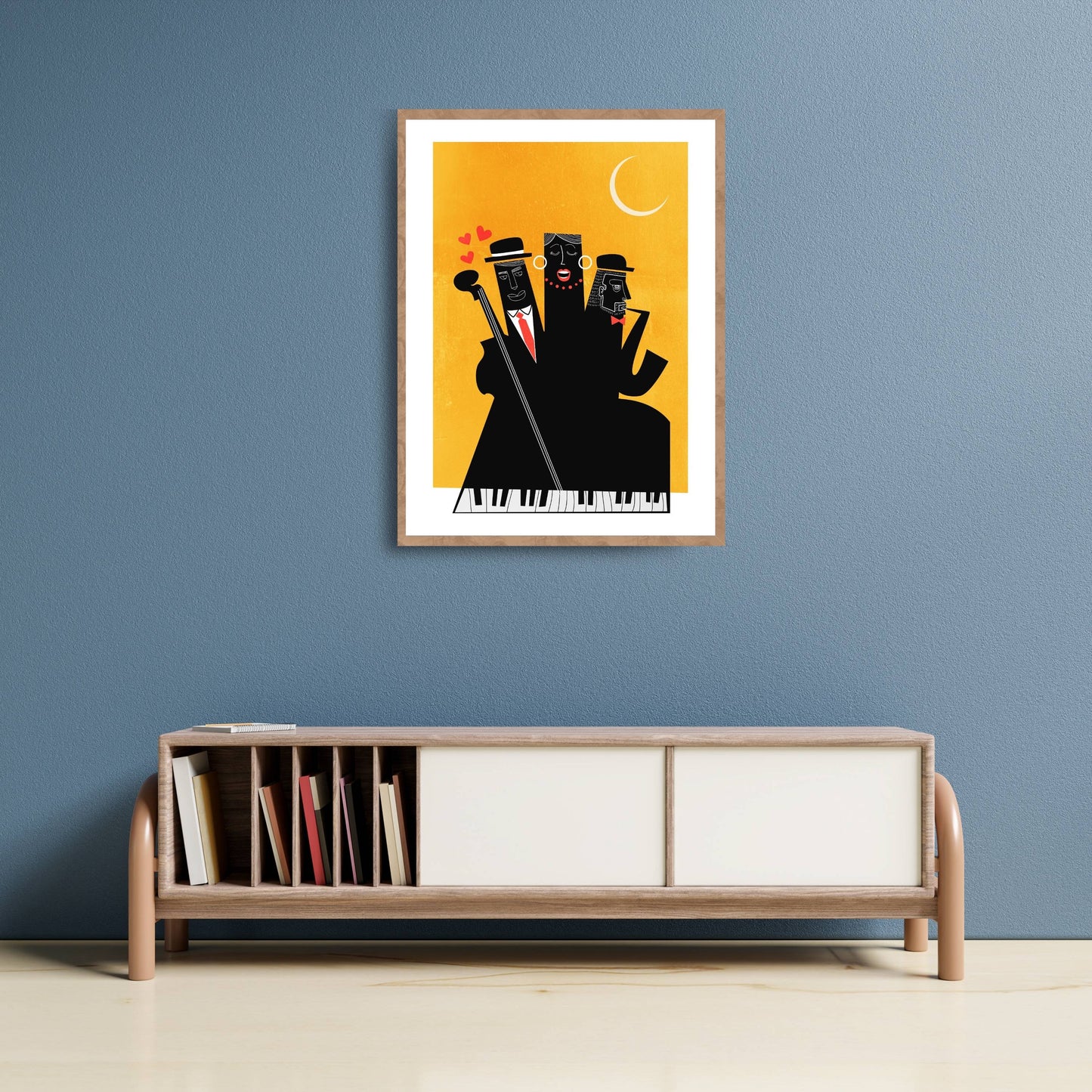 CASABLANCA JAZZ YELLOW | PRINT