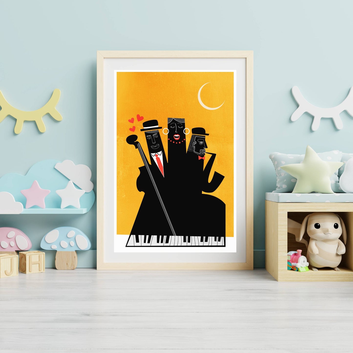 CASABLANCA JAZZ YELLOW | PRINT