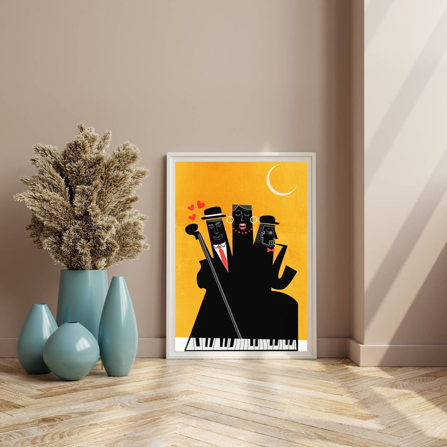 CASABLANCA JAZZ YELLOW | PRINT