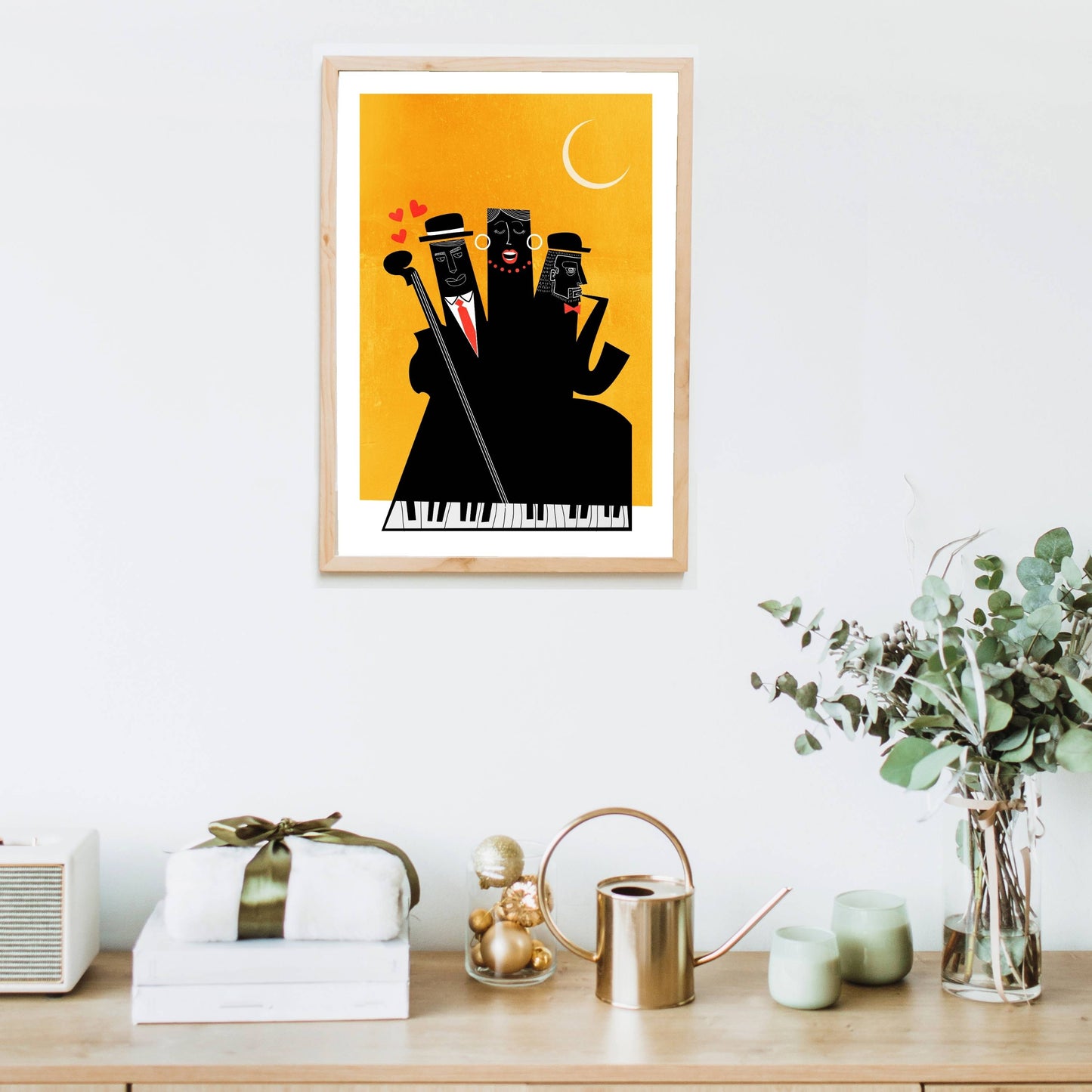 CASABLANCA JAZZ YELLOW | PRINT