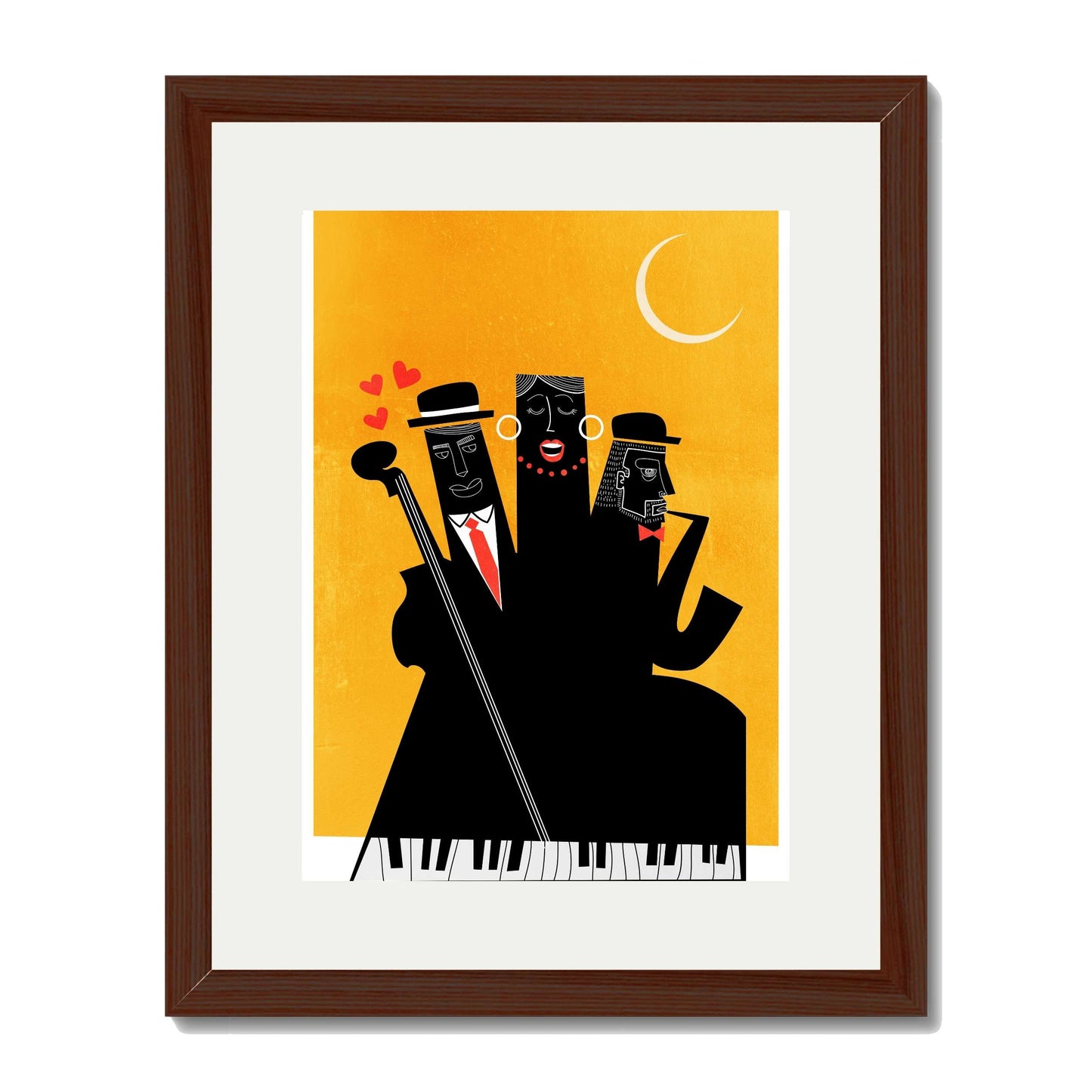 CASABLANCA JAZZ YELLOW | PRINT