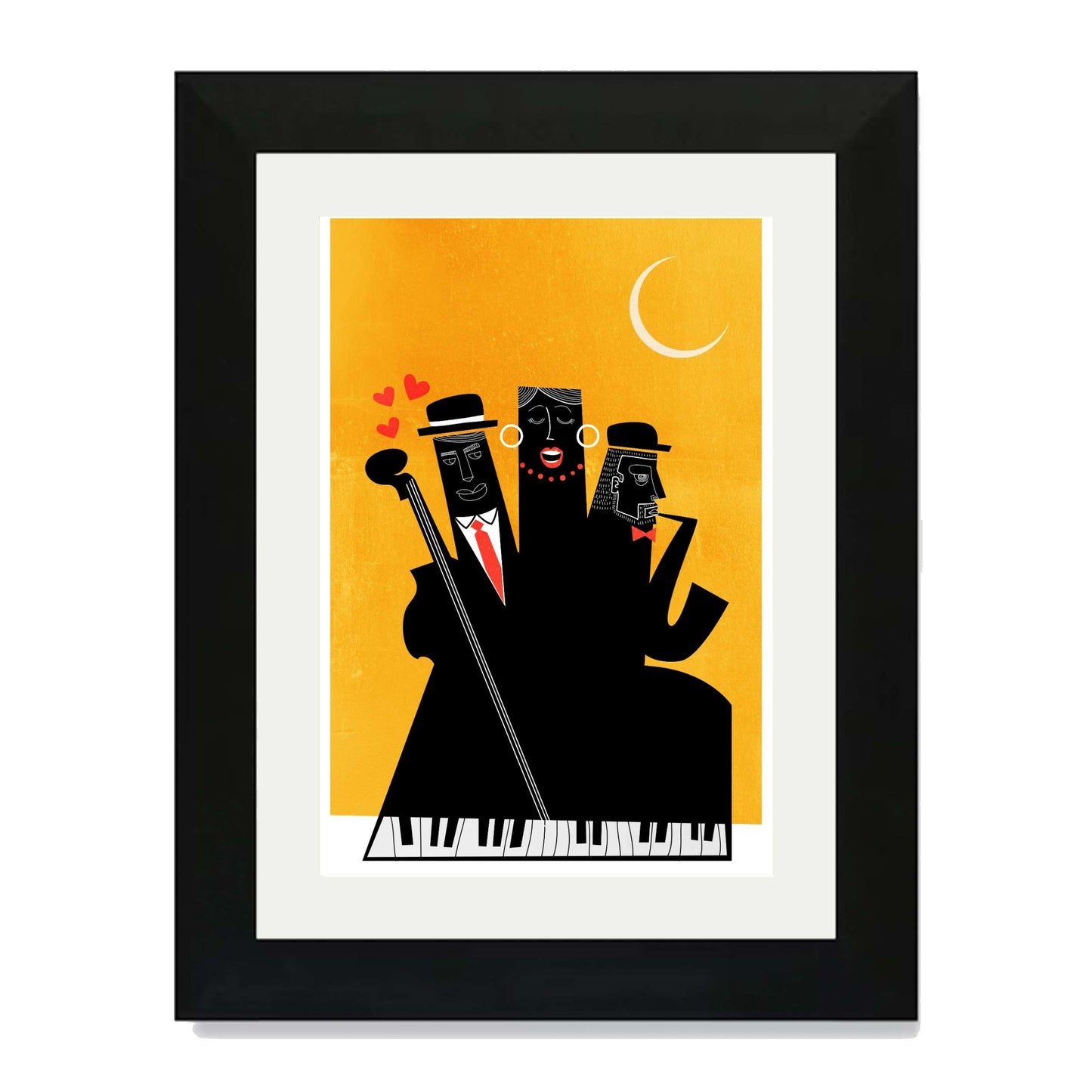 CASABLANCA JAZZ YELLOW | PRINT