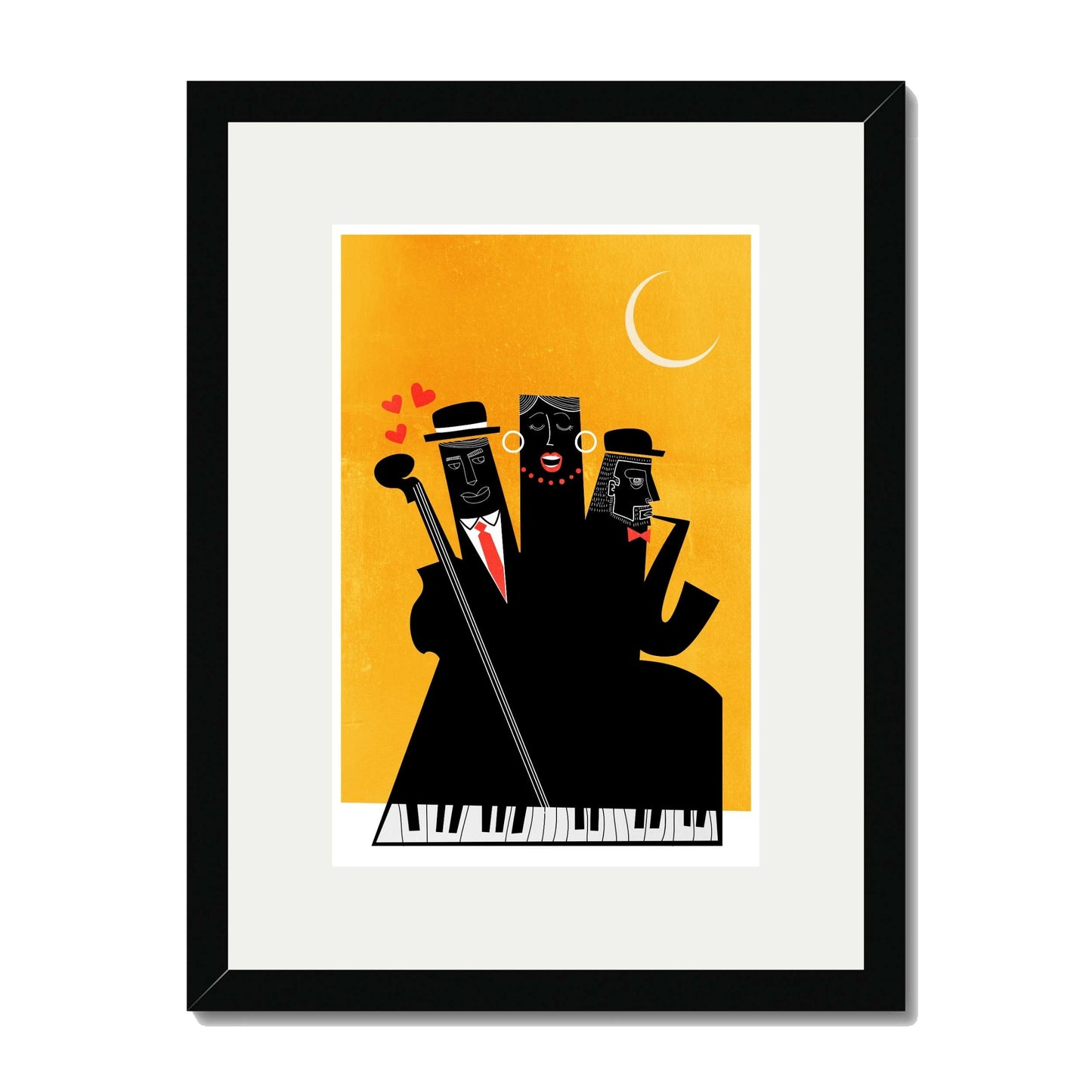 CASABLANCA JAZZ YELLOW | PRINT