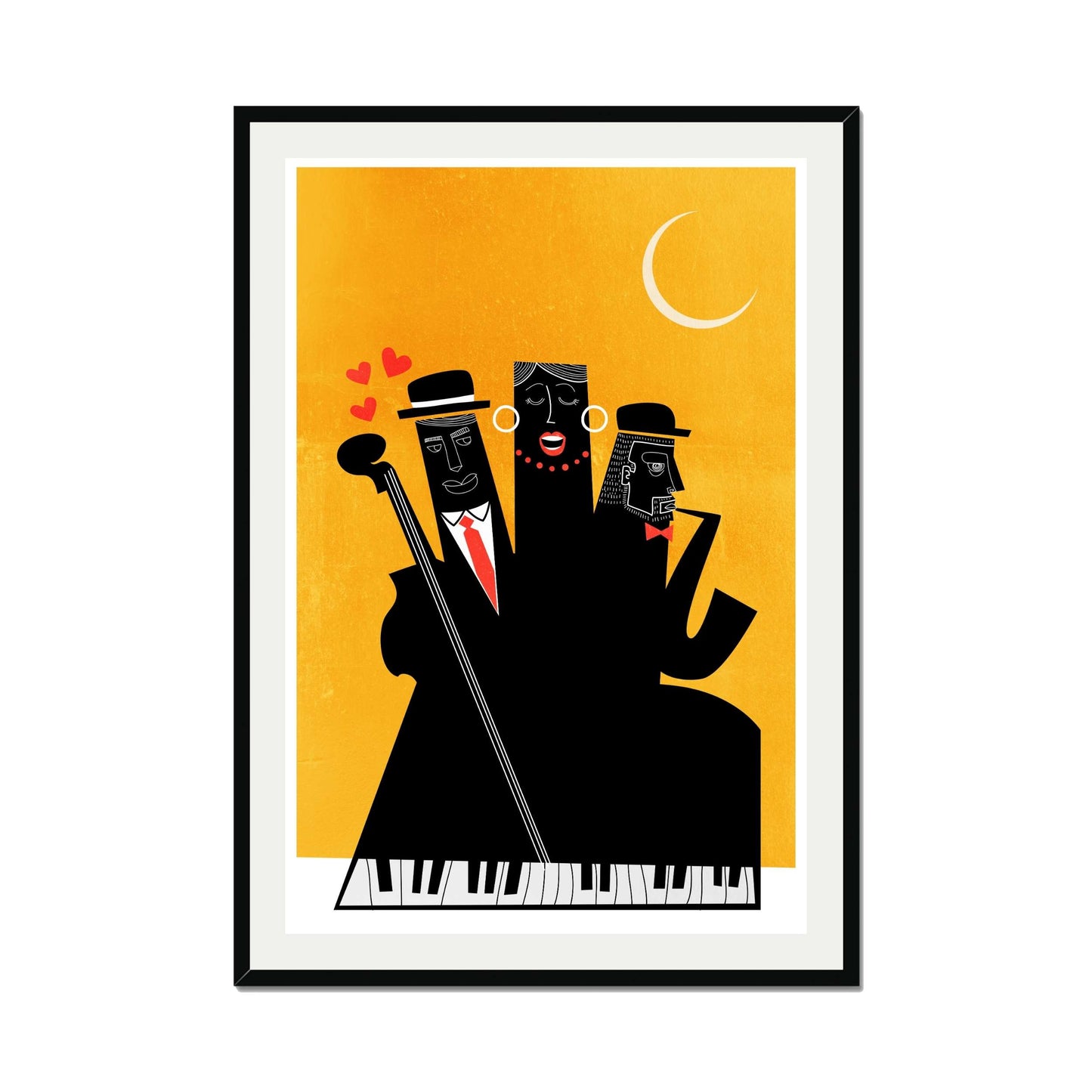 CASABLANCA JAZZ YELLOW | PRINT