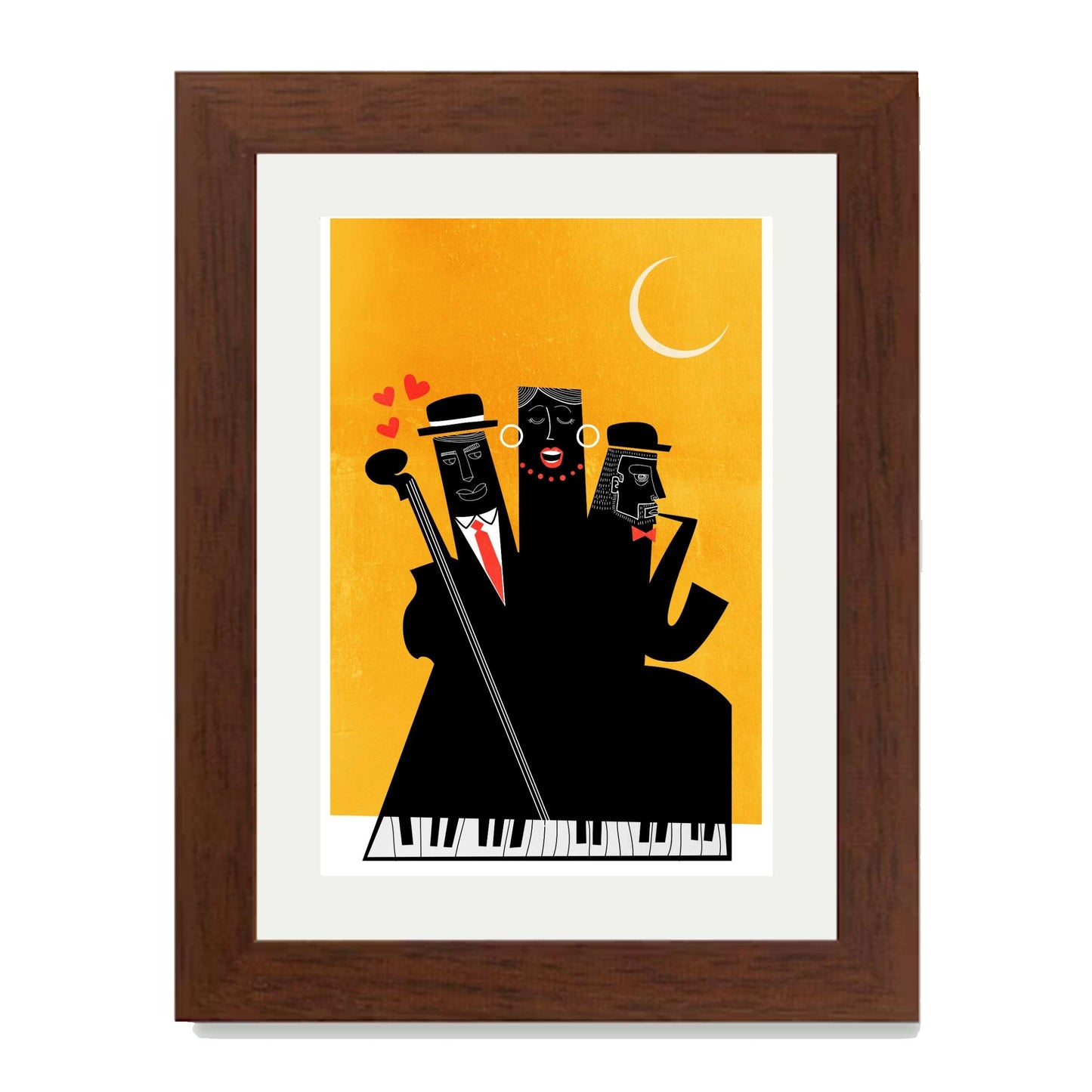 CASABLANCA JAZZ YELLOW | PRINT