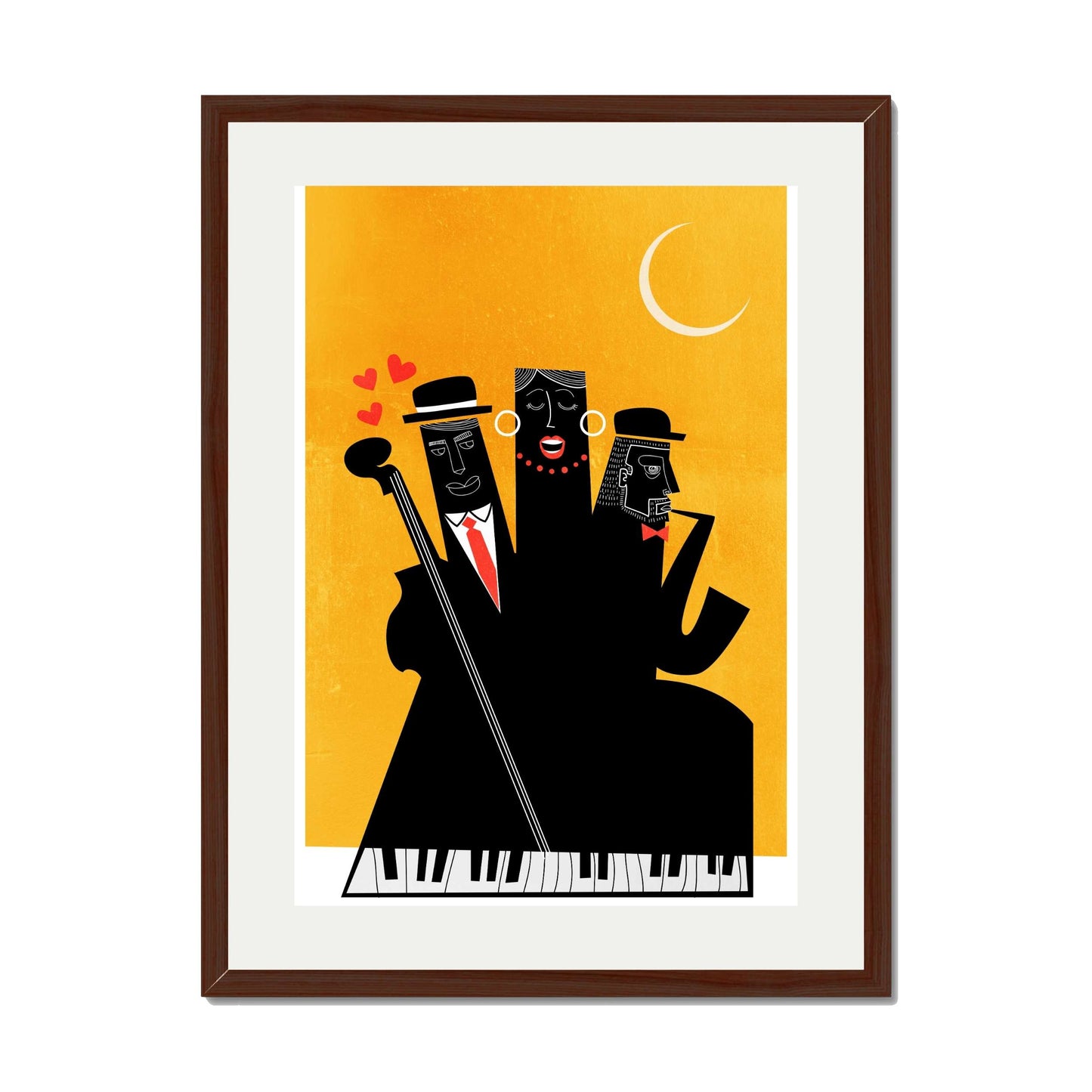 CASABLANCA JAZZ YELLOW | PRINT