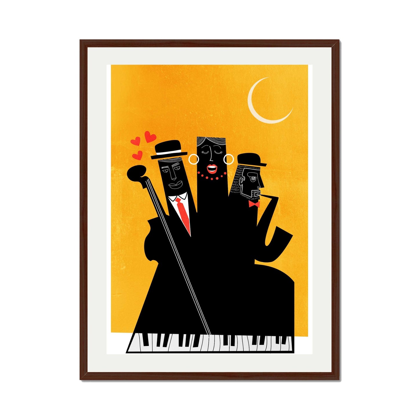 CASABLANCA JAZZ YELLOW | PRINT