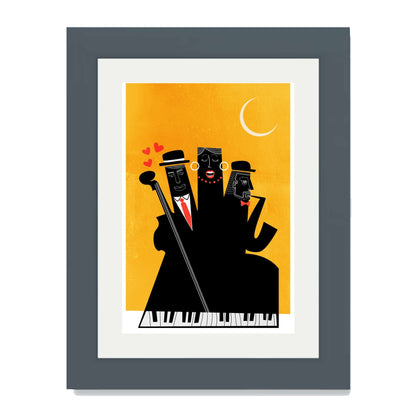 CASABLANCA JAZZ YELLOW | PRINT