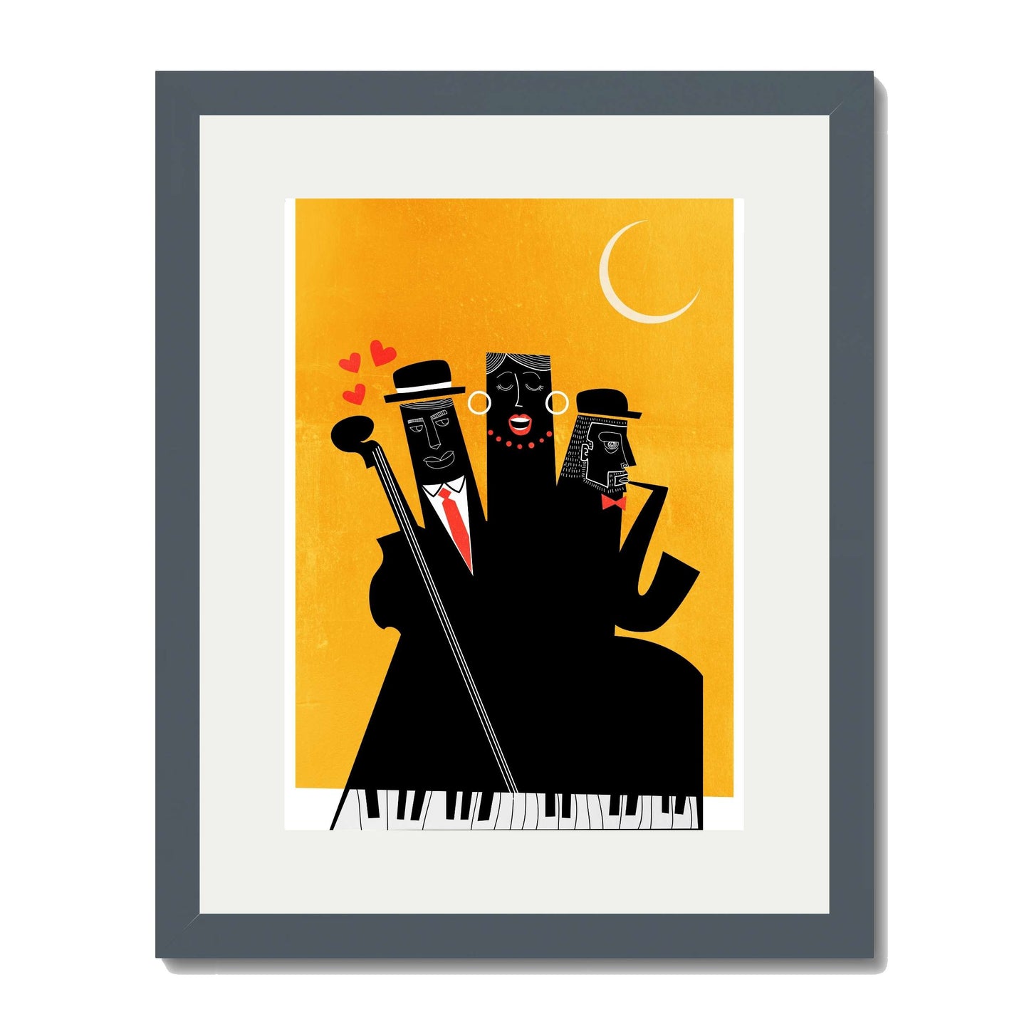 CASABLANCA JAZZ YELLOW | PRINT