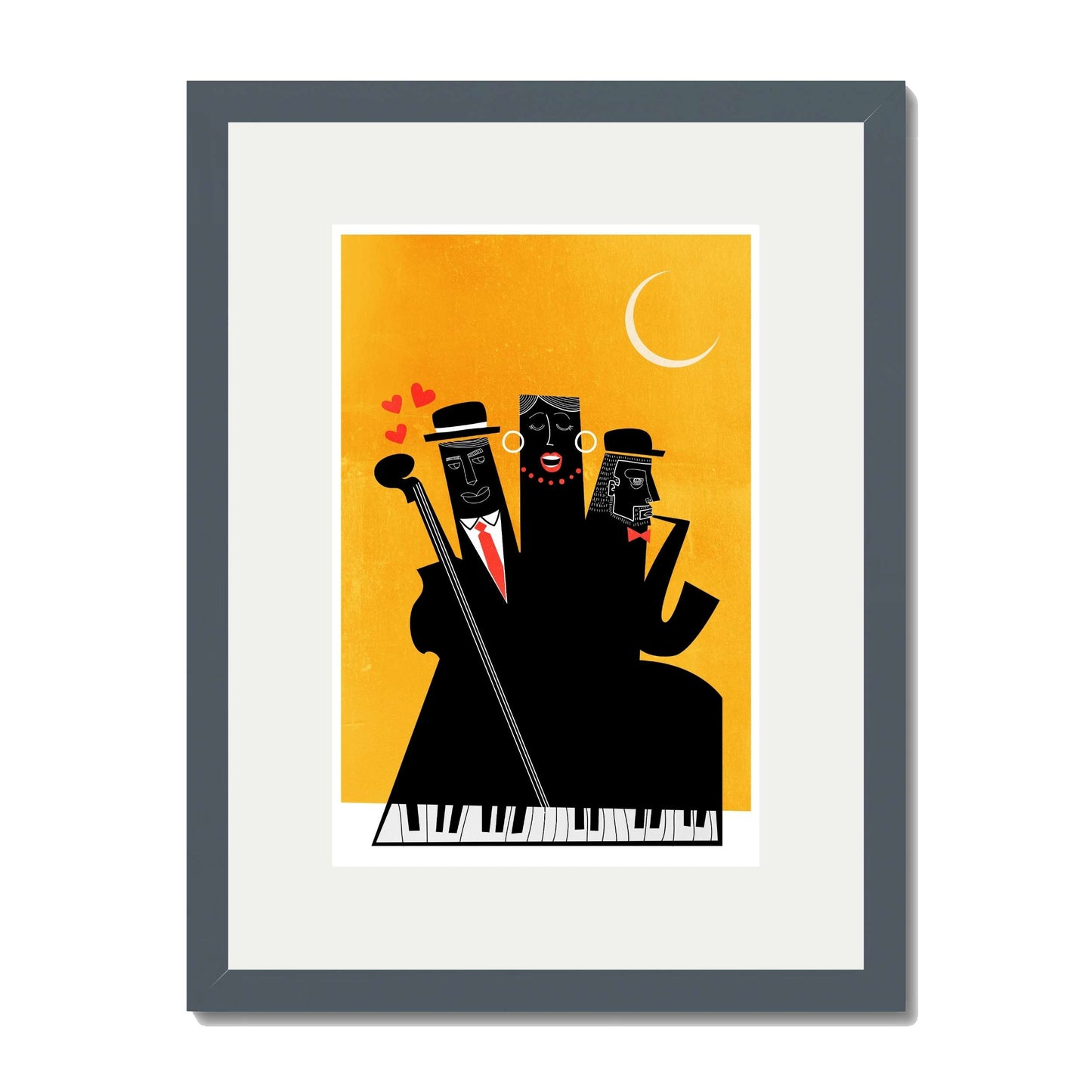 CASABLANCA JAZZ YELLOW | PRINT