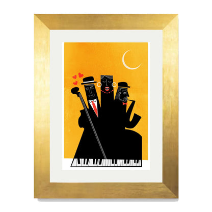 CASABLANCA JAZZ YELLOW | PRINT
