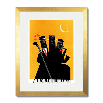 CASABLANCA JAZZ YELLOW | PRINT