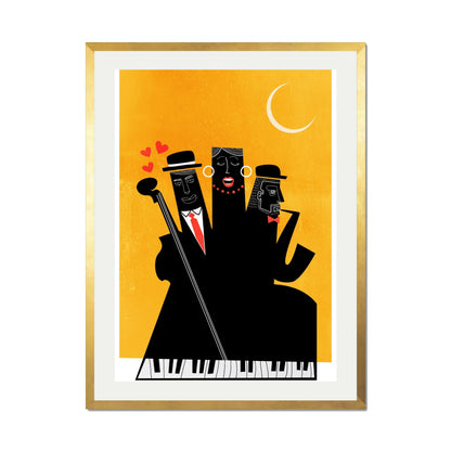 CASABLANCA JAZZ YELLOW | PRINT