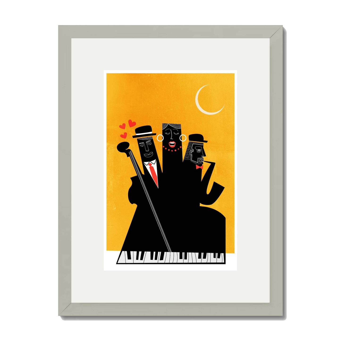 CASABLANCA JAZZ YELLOW | PRINT