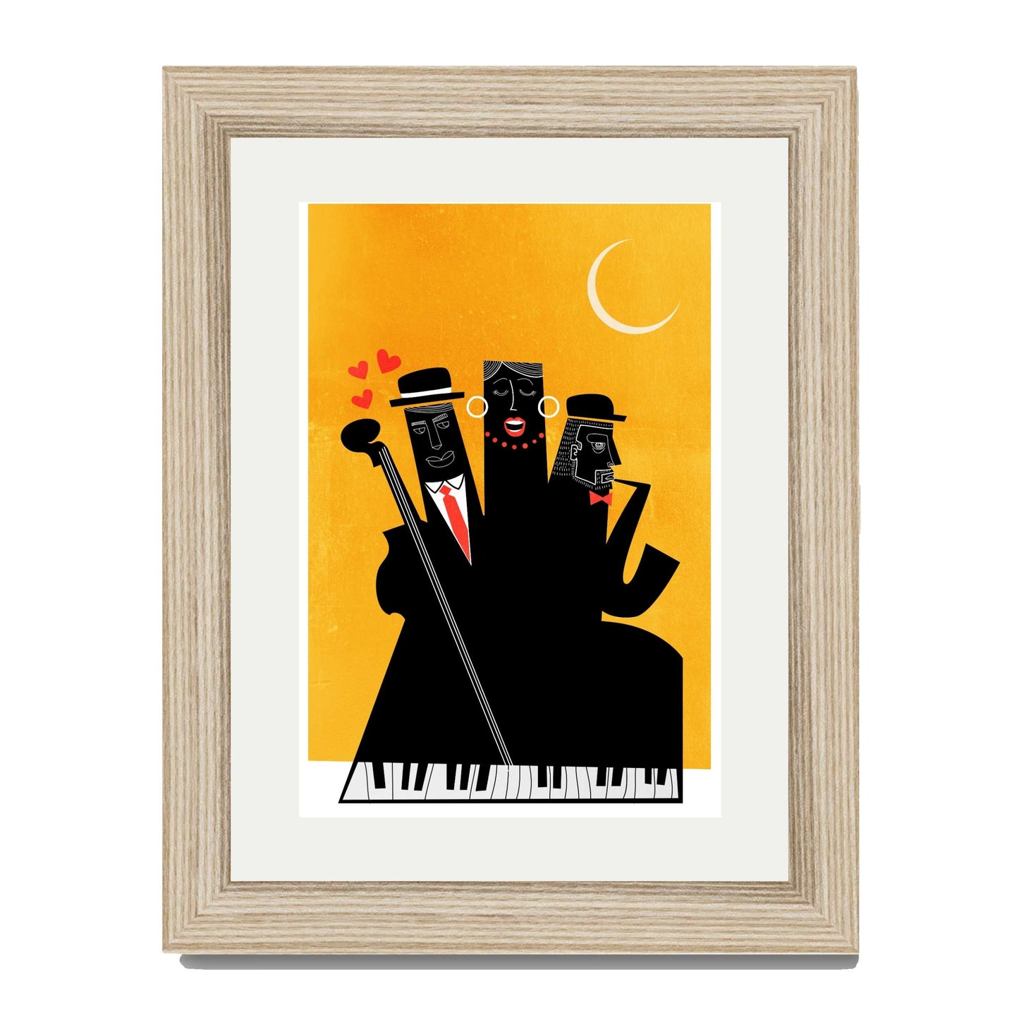 CASABLANCA JAZZ YELLOW | PRINT