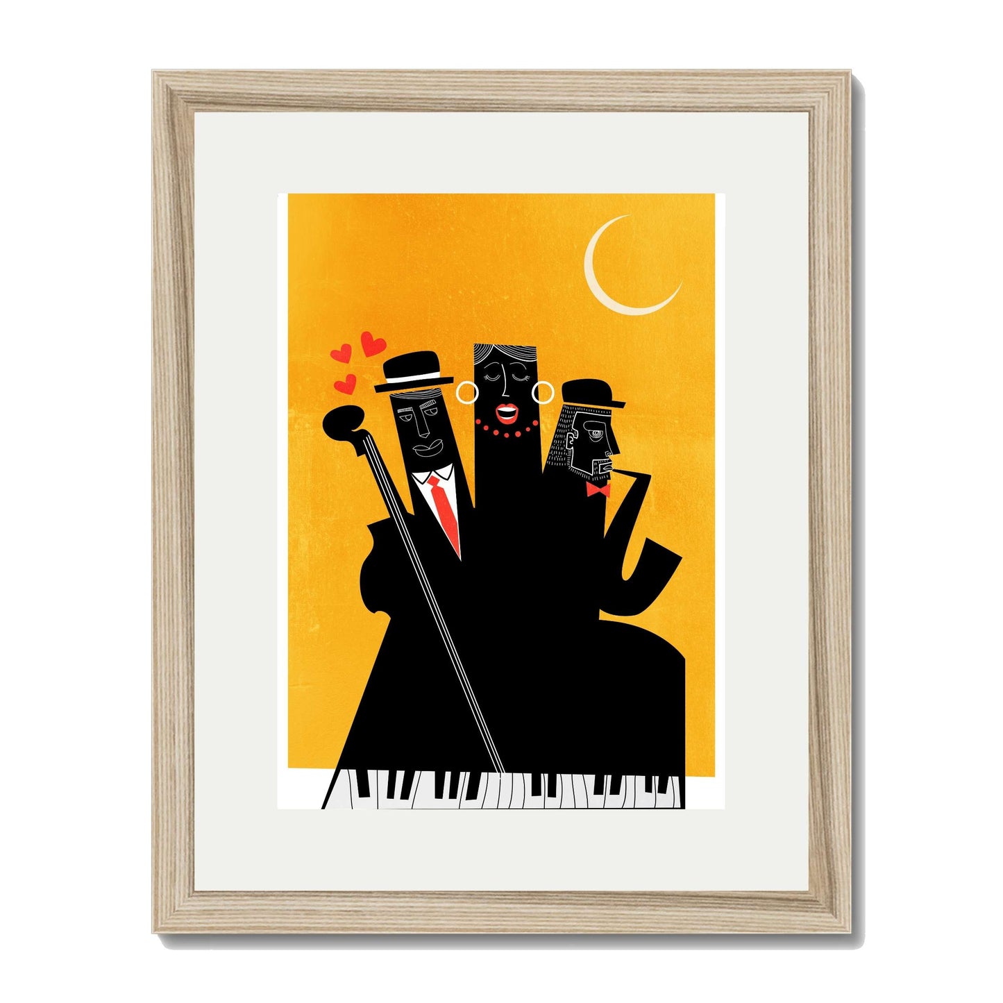 CASABLANCA JAZZ YELLOW | PRINT