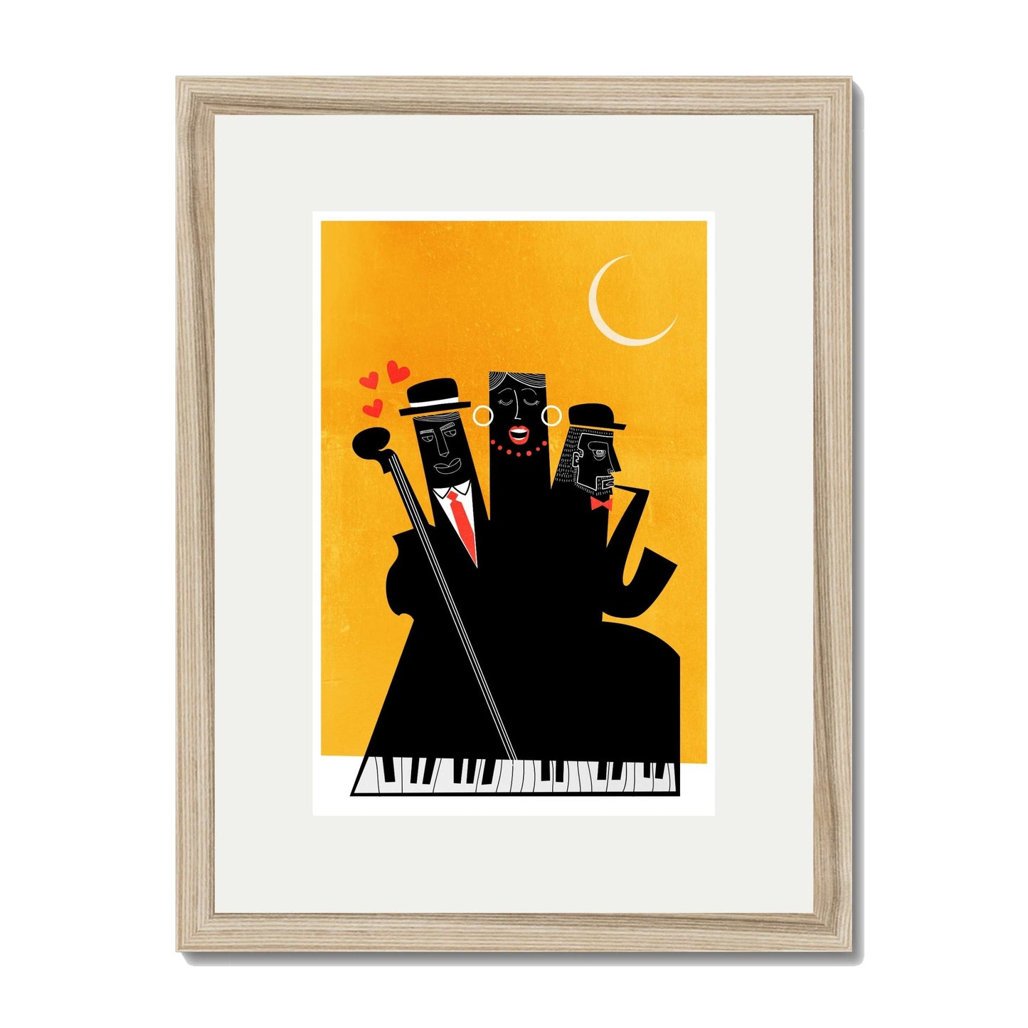 CASABLANCA JAZZ YELLOW | PRINT