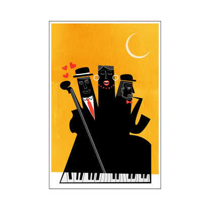 CASABLANCA JAZZ YELLOW | PRINT