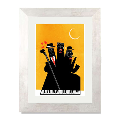 CASABLANCA JAZZ YELLOW | PRINT