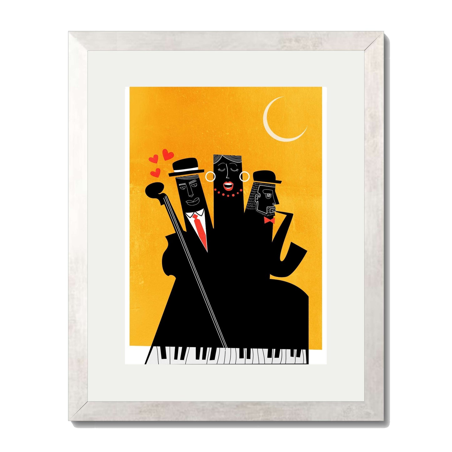 CASABLANCA JAZZ YELLOW | PRINT
