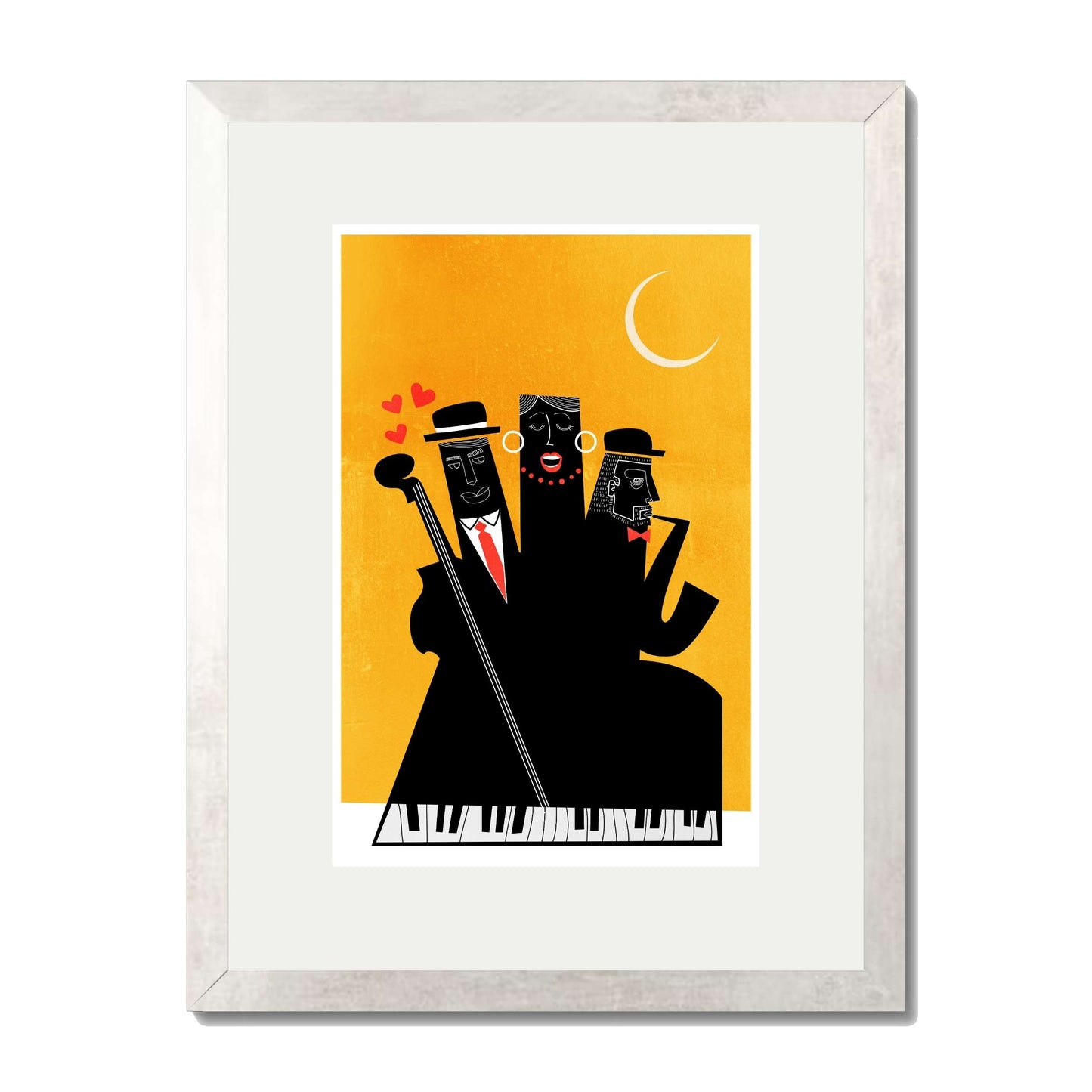 CASABLANCA JAZZ YELLOW | PRINT