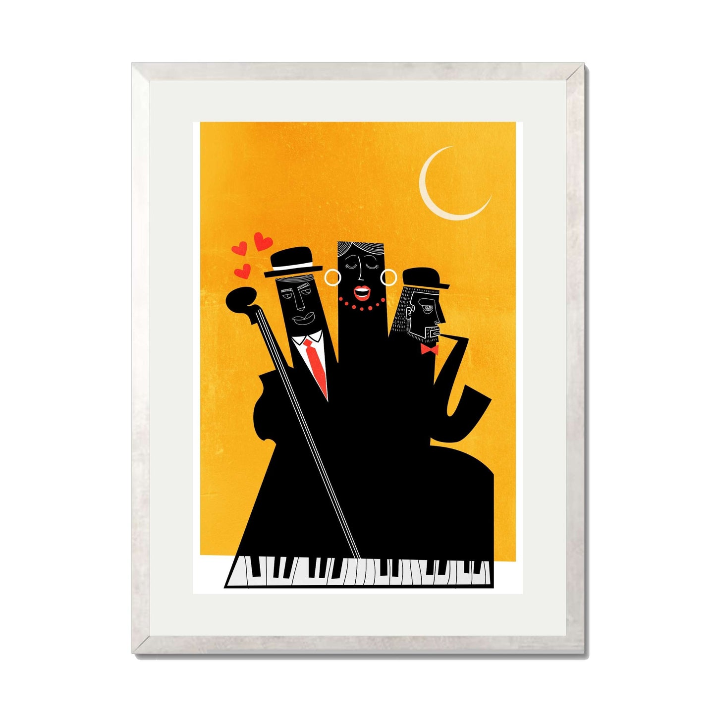 CASABLANCA JAZZ YELLOW | PRINT