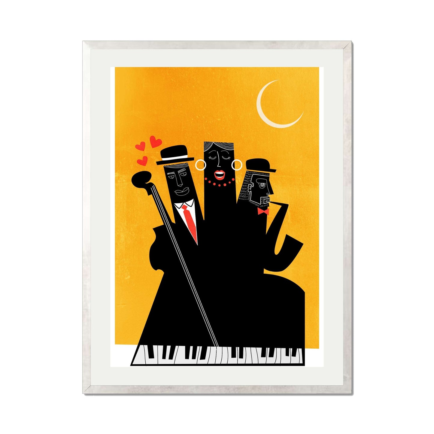 CASABLANCA JAZZ YELLOW | PRINT