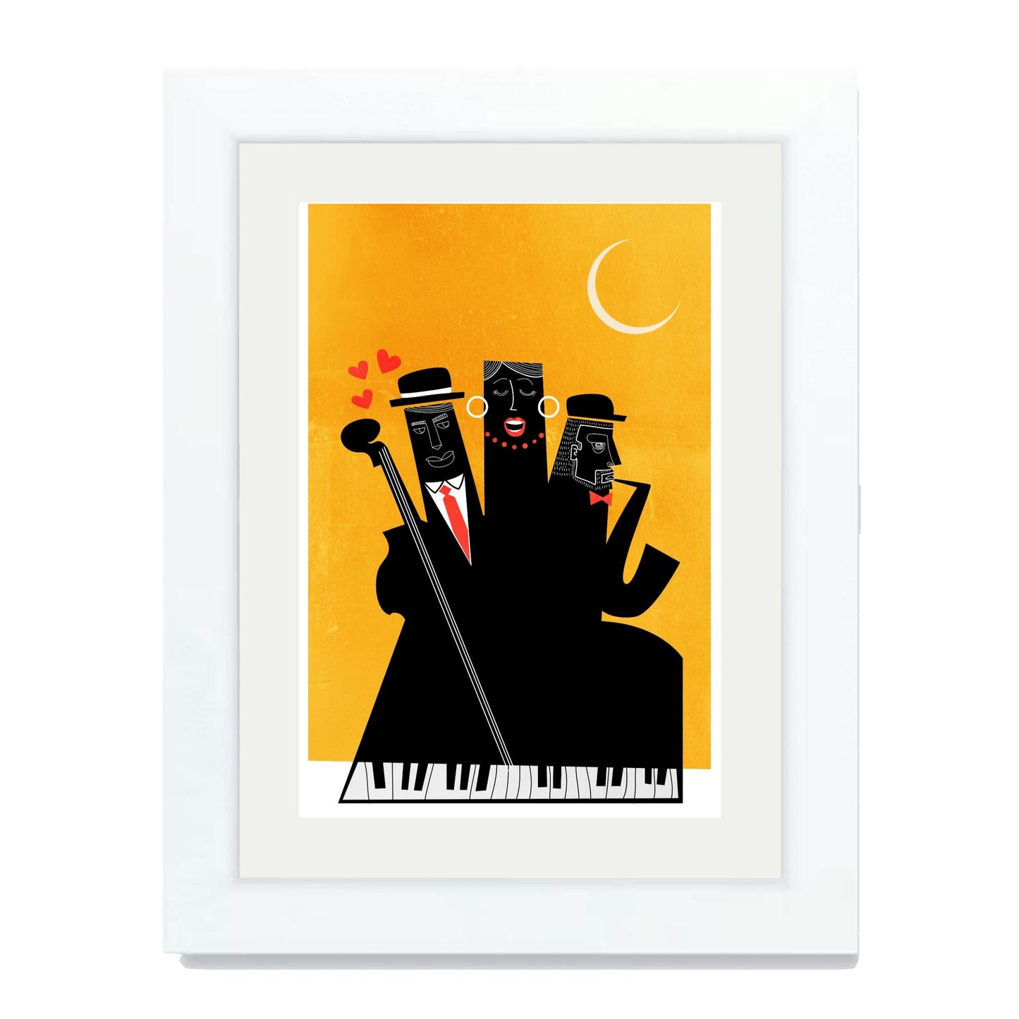 CASABLANCA JAZZ YELLOW | PRINT