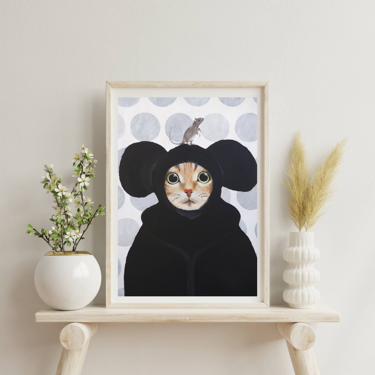 CAT AND MOUSE | PRINT