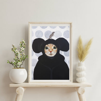 CAT AND MOUSE | PRINT