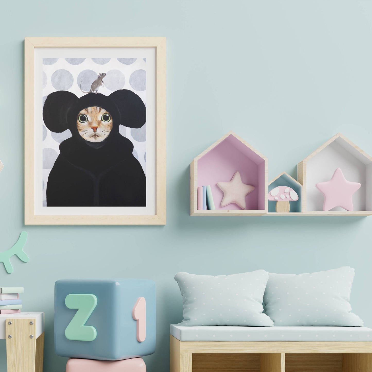 CAT AND MOUSE | PRINT