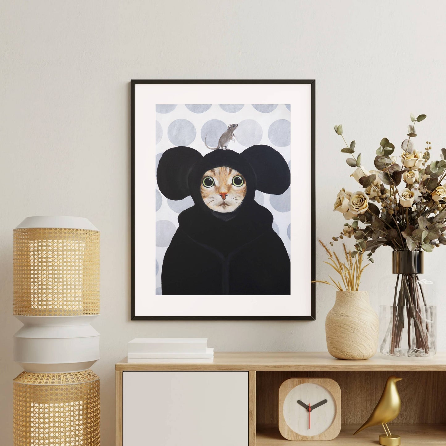 CAT AND MOUSE | PRINT