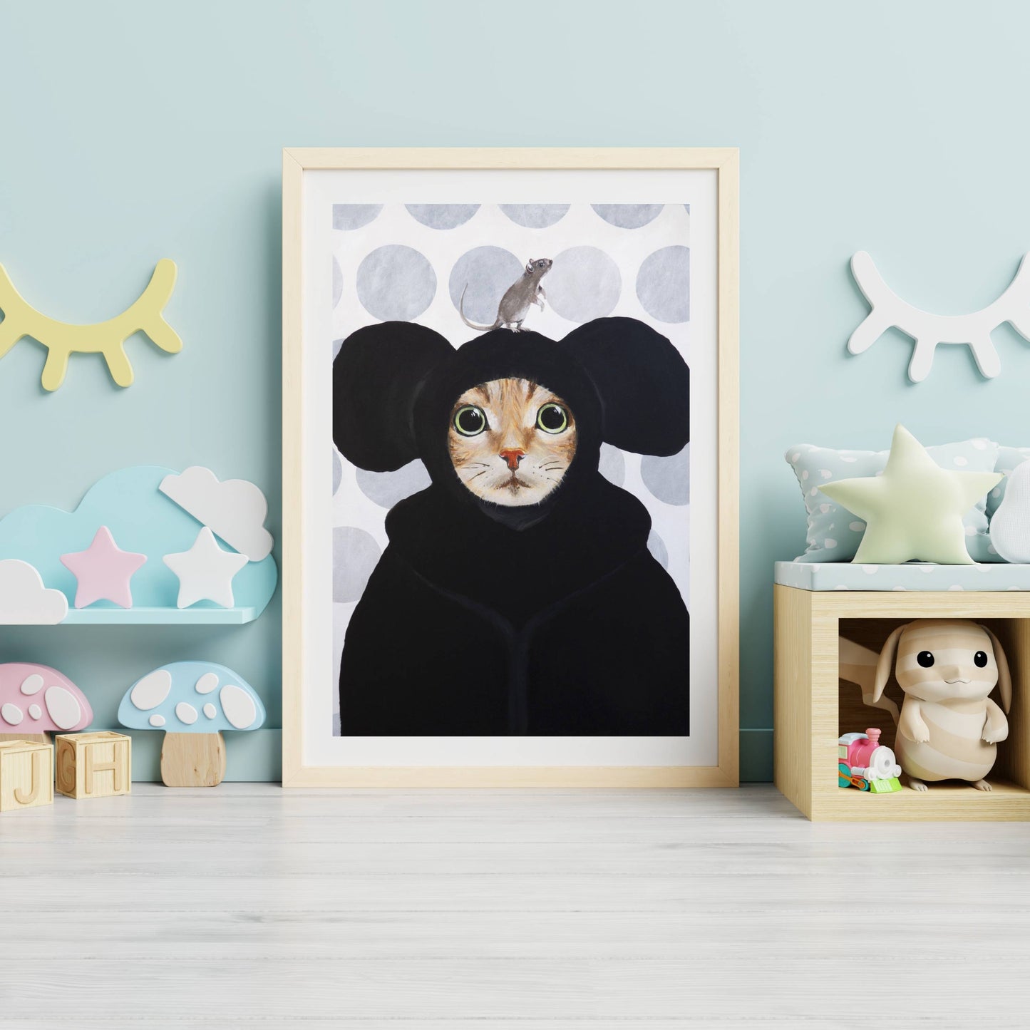 CAT AND MOUSE | PRINT