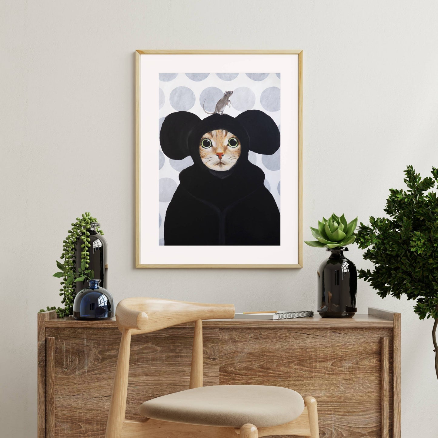 CAT AND MOUSE | PRINT