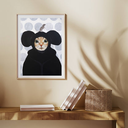 CAT AND MOUSE | PRINT